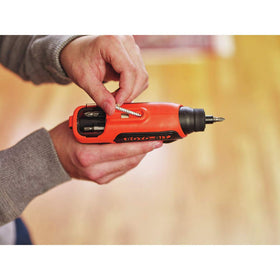 BLACK+DECKER cordless compact design for easy use in tight spaces.