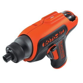 BLACK+DECKER 4V MAX LED light brightens work surfaces for easier screws.