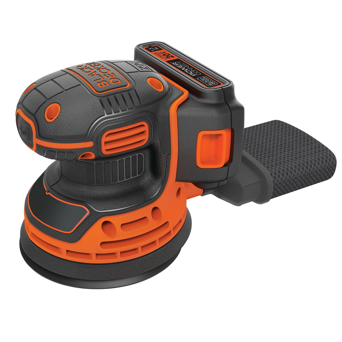Onboard dust canister on BLACK+DECKER BDCRO20C keeps workspace cleaner