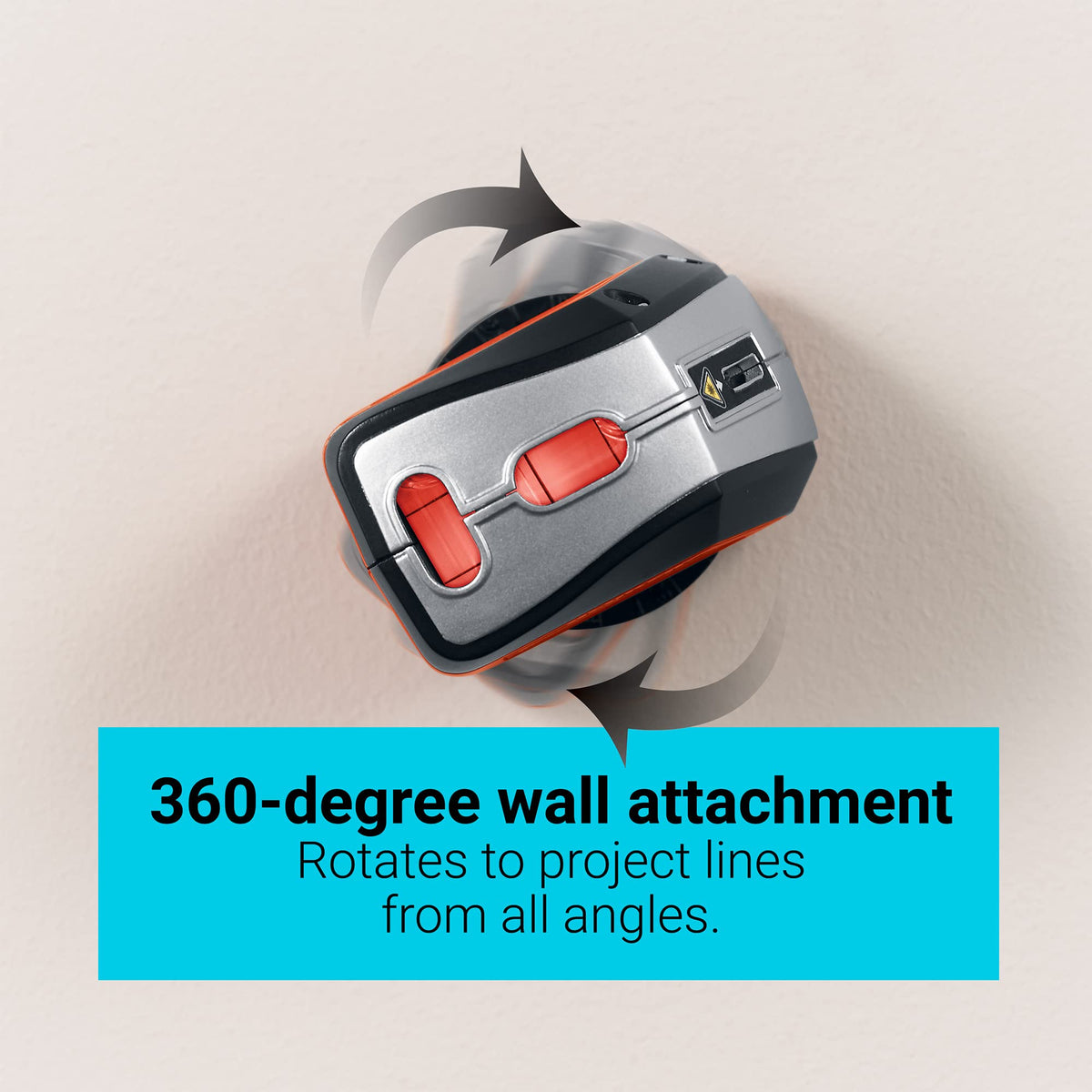 BLACK+DECKER BDL220S backlit, oversized bubble vials for easy visibility