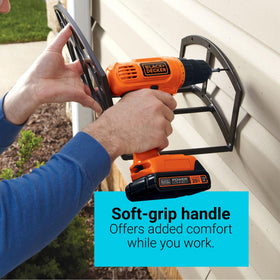 Brad point drill bits from BLACK+DECKER for clean hole starts on wood.