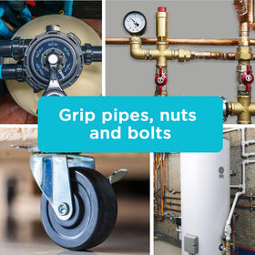 BLACK+DECKER drop-forged steel construction ensures lasting strength and durability.