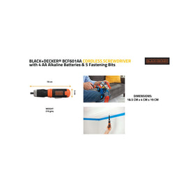 Black+Decker extension shaft provides reach in tight spaces