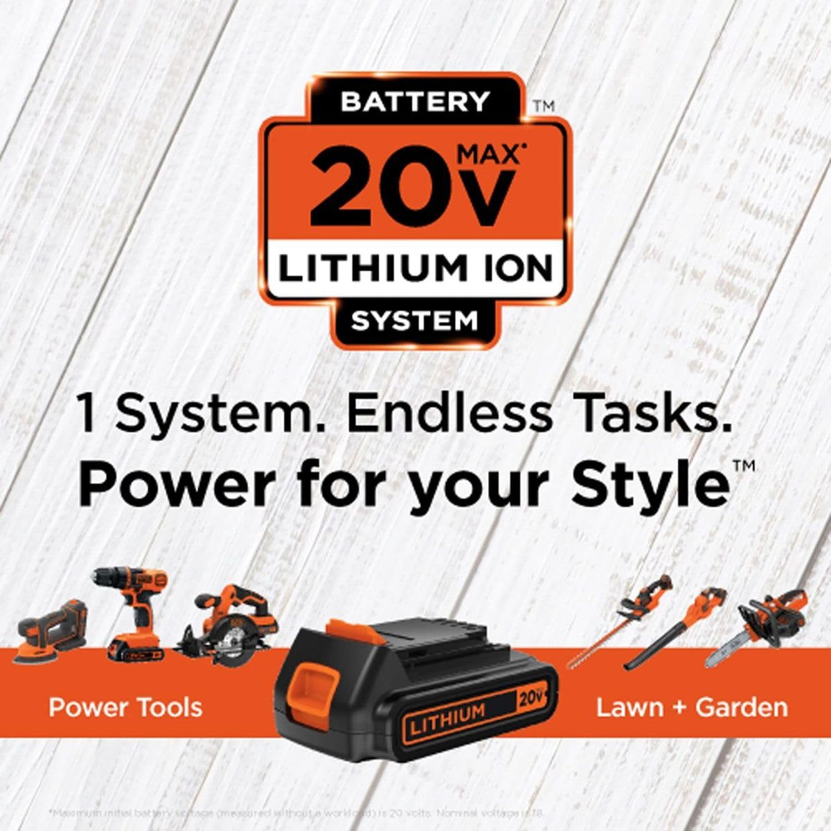 BLACK+DECKER LDX120PK storage case keeps tools tidy