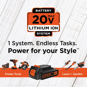 BLACK+DECKER LDX120PK storage case keeps tools tidy