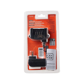 BLACK+DECKER LED charging indicator clearly shows status for convenient monitoring.