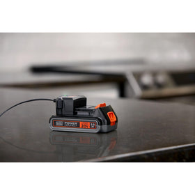 BLACK+DECKER lightweight design reduces fatigue during DIY sessions.