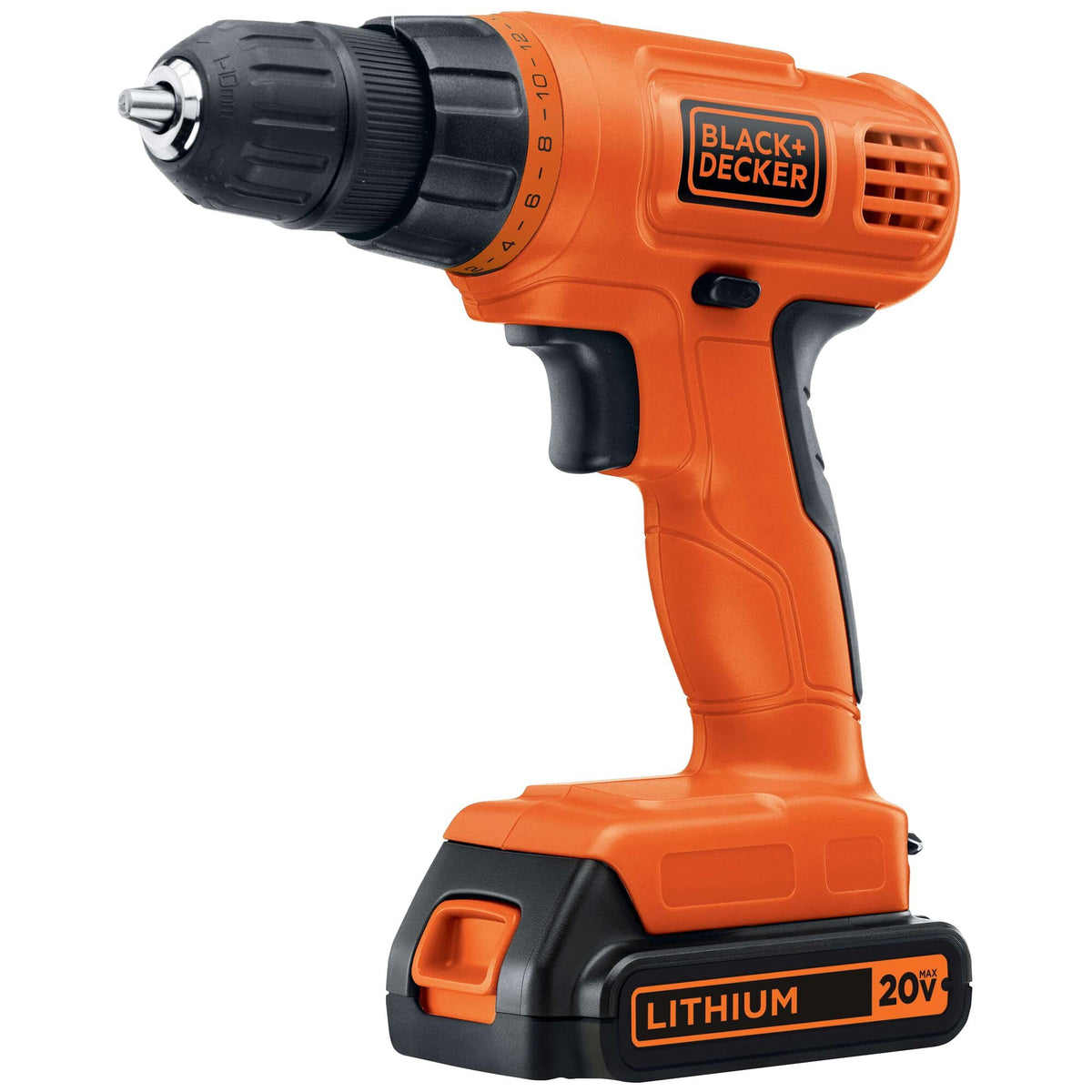 Magnetic bit holder and nut drivers included with BLACK+DECKER kit.