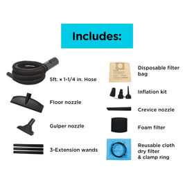 BLACK+DECKER included accessories set for versatile tasks