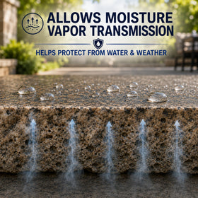 Black Diamond Color Enhancer Sealer protects concrete with water-based, low-odor formula