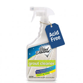 Black Diamond Stoneworks Ultimate Grout Cleaner bottle ready for grout cleaning.