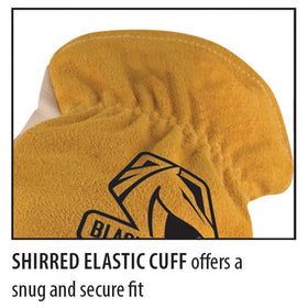Black Stallion 97SW glove wing thumb enhances flexibility for precise grip.