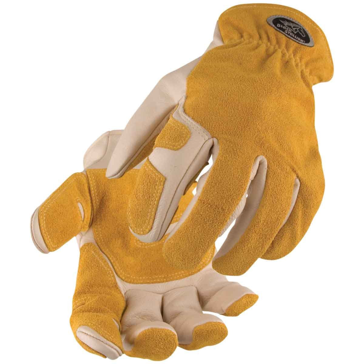 Black Stallion 97SW glove with Kevlar stitching resists heat and seam wear.