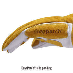 Black Stallion GM1611 gloves drag patch: side padding for added comfort and protection