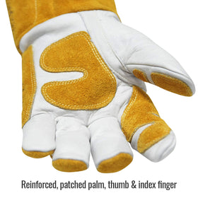 Black Stallion GM1611-WT index finger patch cushions high-friction work