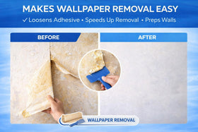 Black Swan Multi-Purpose Cleaner loosens wallpaper adhesive for easier removal.