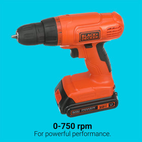 BLACK+DECKER 24-position clutch detail ensures precise control and prevents over-tightening.