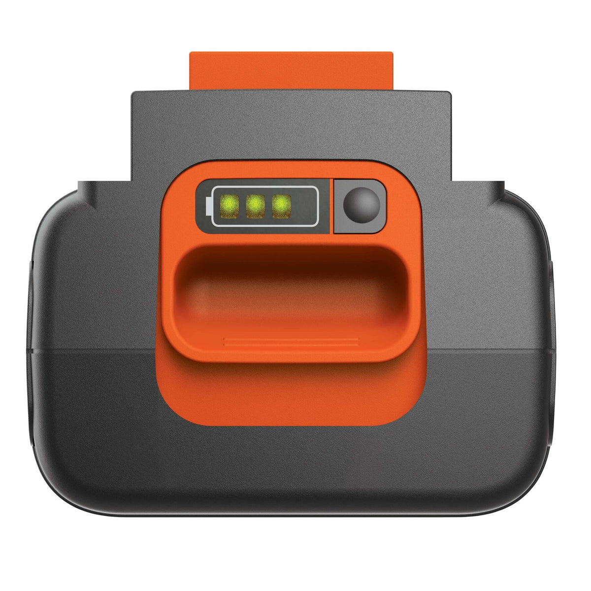 Black+Decker LBX1540 battery pack emphasizes long runtime and memory-free performance.