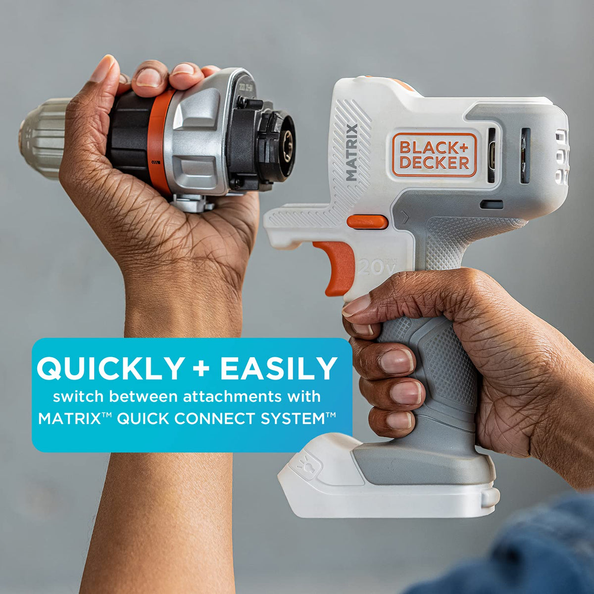 BLACK+DECKER 20V MAX battery powers cordless tasks with extended run time