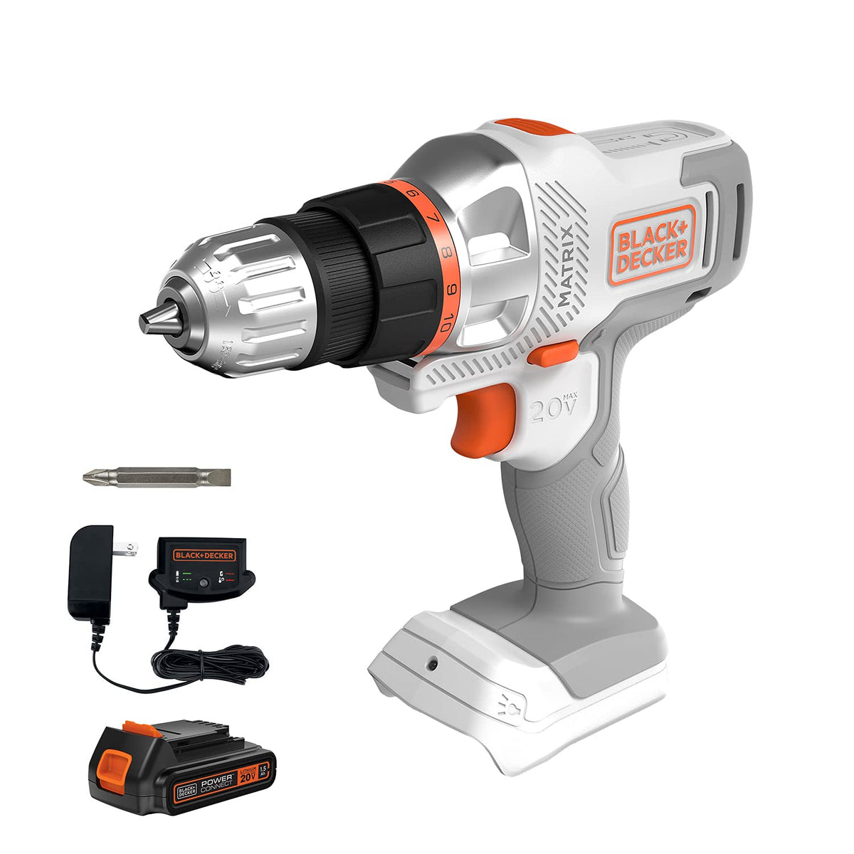 BLACK+DECKER drill/driver attachment in action for quick projects