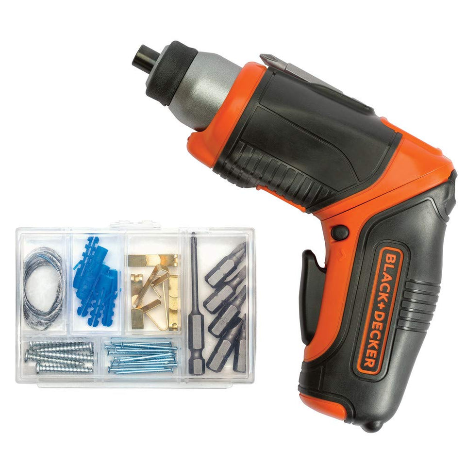 BLACK+DECKER 4V Max screwdriver with compact design, ideal for on-the-go tasks