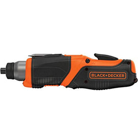 BLACK+DECKER 4V Max screwdriver magnetic bit holder keeps spare bit handy