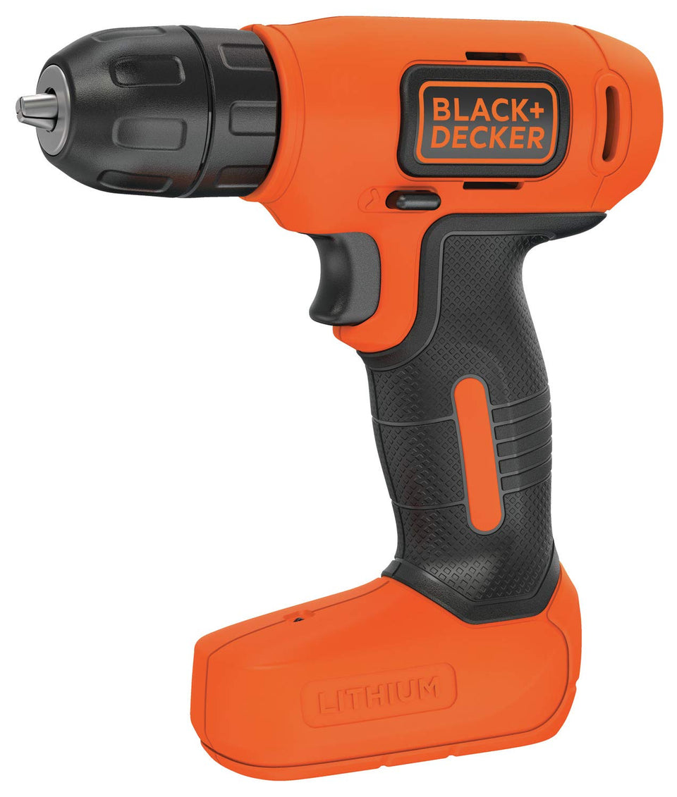BLACK+DECKER 8V Max compact cordless drill BDCD8C ready for quick home tasks
