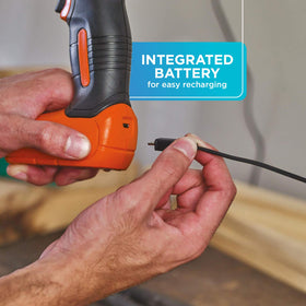 BLACK+DECKER 8V Max included double-sided bit for starting projects