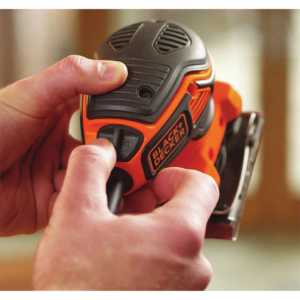 BLACK+DECKER BDEQS300 16,000 opm motor for efficient material removal
