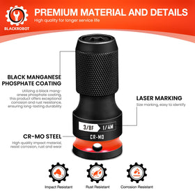BLACKROBOT tools compatibility guide demonstrates broad tool compatibility and easy conversion