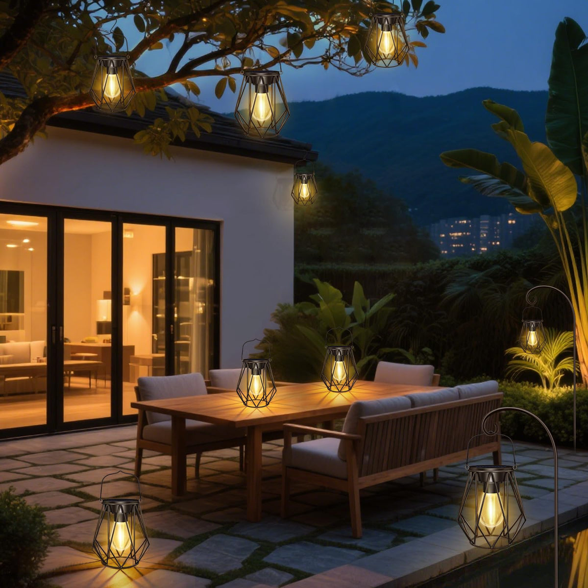 Blakapoo pack of 2 adds scalable ambiance to multiple outdoor spaces