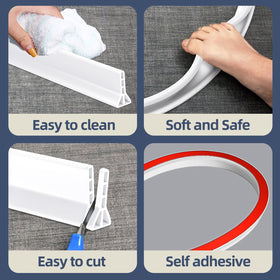 BLAUESGAS silicone dam is durable and heat-resistant for long-lasting use.