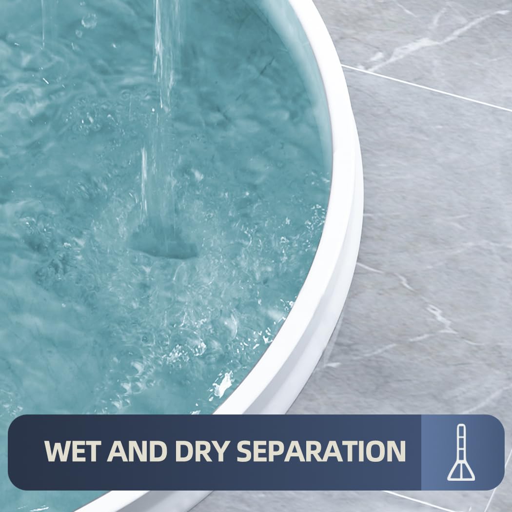 BLAUESGAS silicone shower dam stops water at curbless shower entrances.