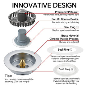 Easy disassembly for fast cleaning and maintenance.