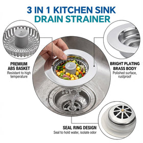 Includes an extra basket for continuous use during cleaning cycles.