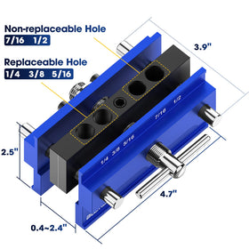 Blekoo jig with aluminium body emphasizing durable construction.