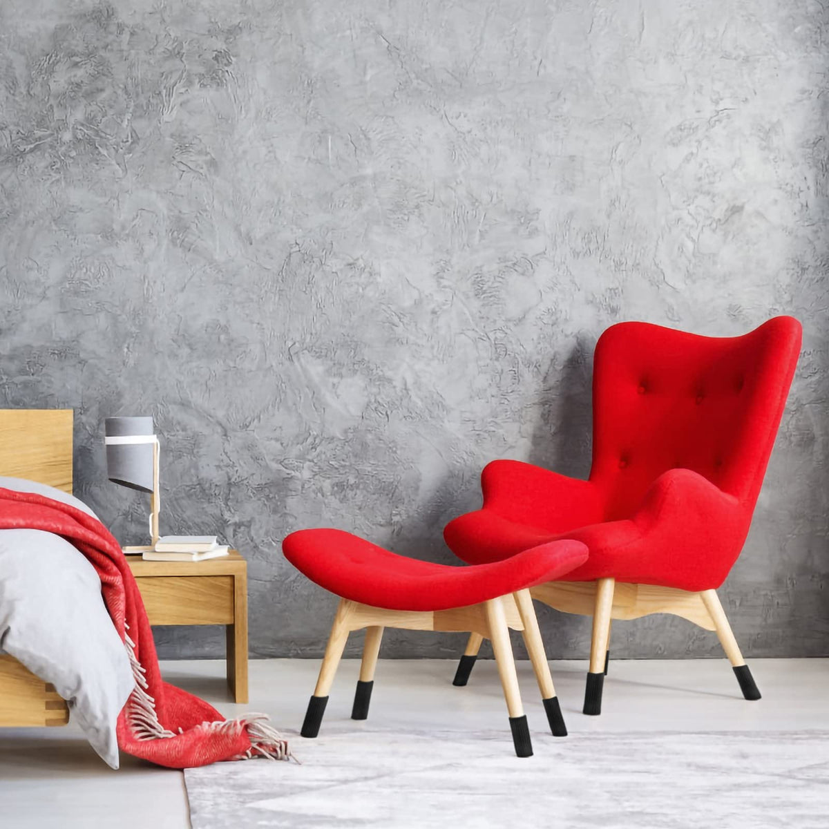 BLENDNEW double-thick knit protects floors and reduces noise during furniture movement.