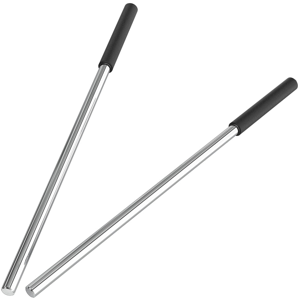Blesseras winding bar with non-slip handle for secure garage door adjustments.