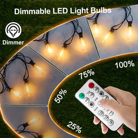 BLIATLUS shatterproof LED bulbs close-up highlighting durable outdoor use.