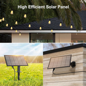 BLIATLUS solar panel and easy installation for quick setup.