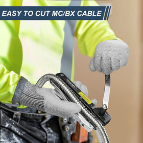 Blibaba MC Cable Cutter cuts BX, MC, and AC cables.