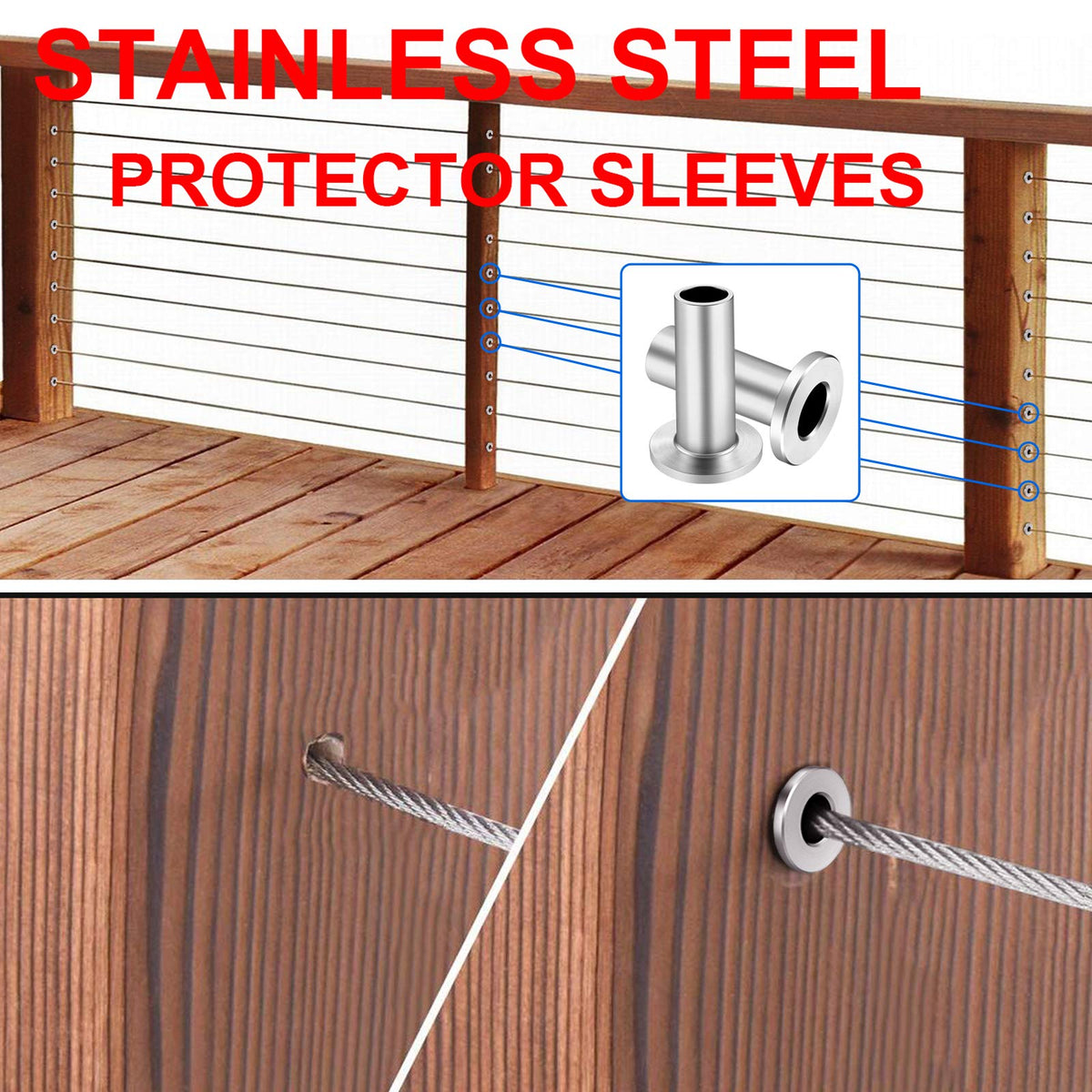 BLIKA 120-pack provides durable sleeves for long-term railing refresh