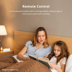Compact design Blindsmart remote ready for placement anywhere in your space.