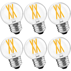 BLINGCOLOR dimmable G16.5 LED bulb for smooth room lighting