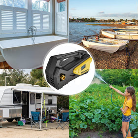 Blinture large battery compartment designed for up to 9Ah packs and longer use.