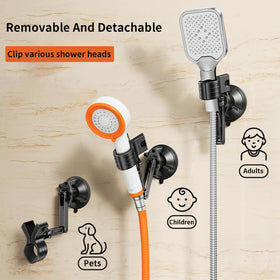 Blissfuhue holder with 360-degree rotation enables precise spray direction for every user.
