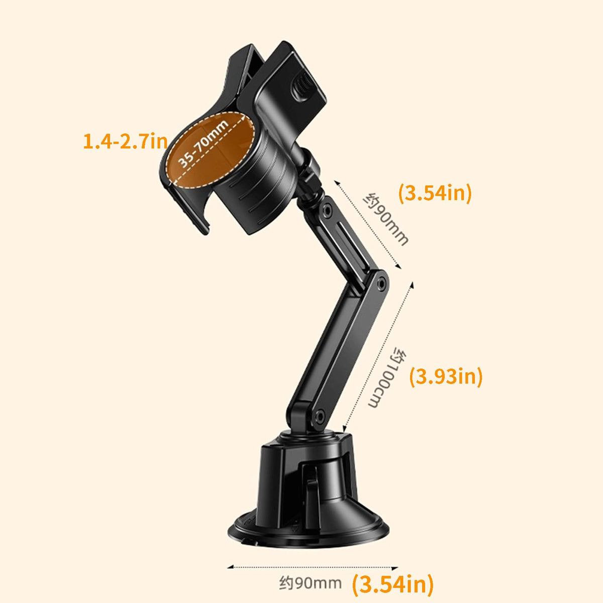 Blissfuhue easy-release one-handed operation supports quick adjustments.