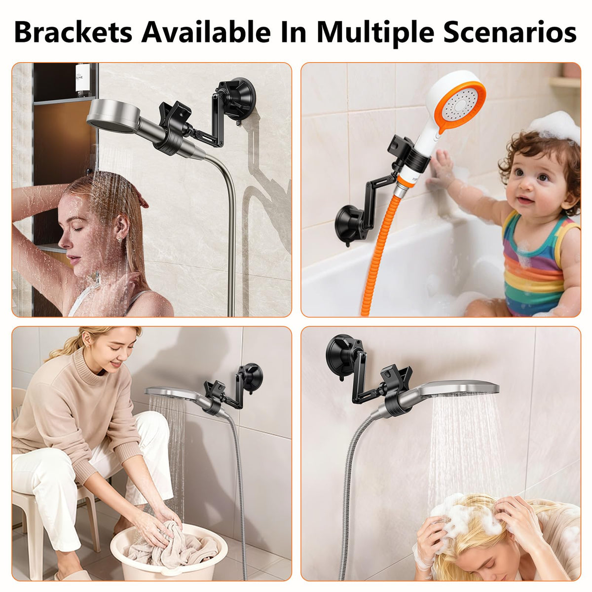 Blissfuhue no-drill install mounts without wall damage.