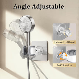Blissfuhue ABS construction with chrome finish for durability