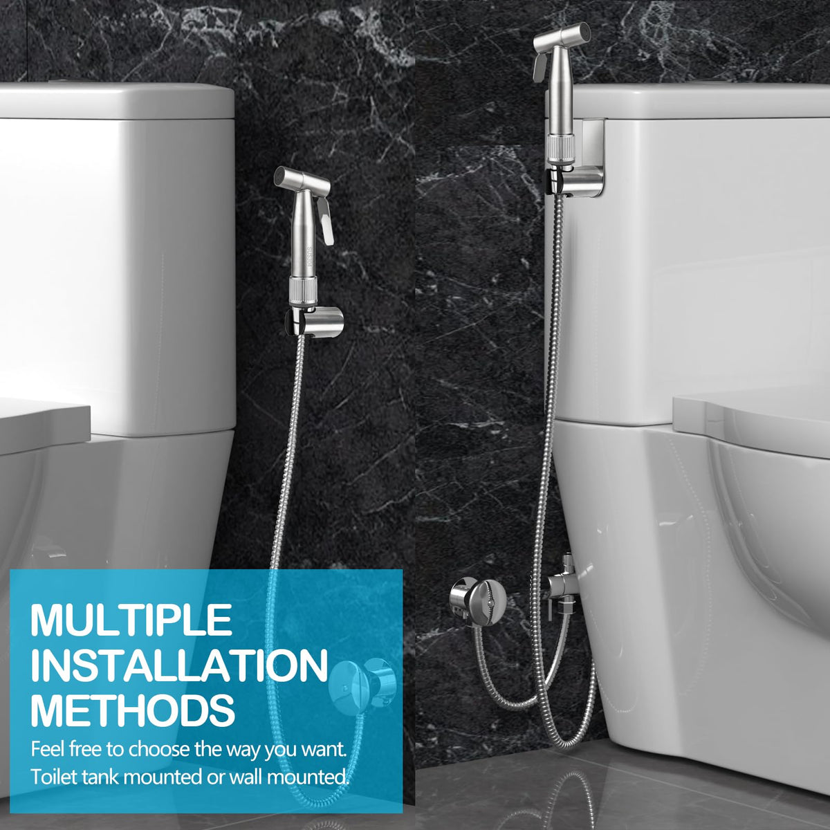 Blissland bidet sprayer supports multiple household uses daily